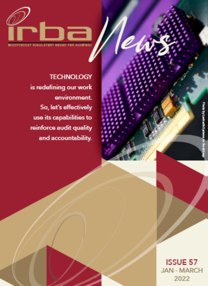 IRBA releases News #57 logo