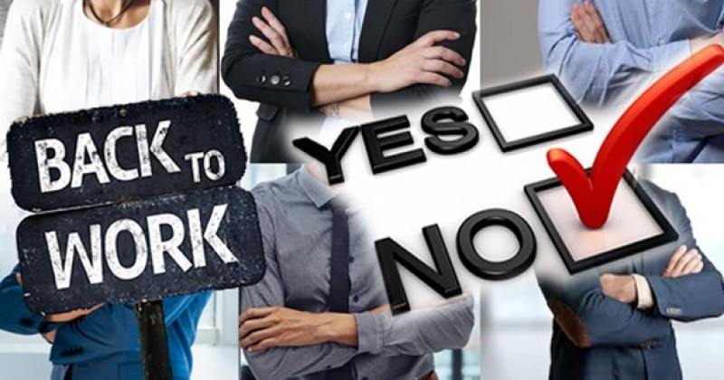 Refusal to work by employee due to COVID-19 logo