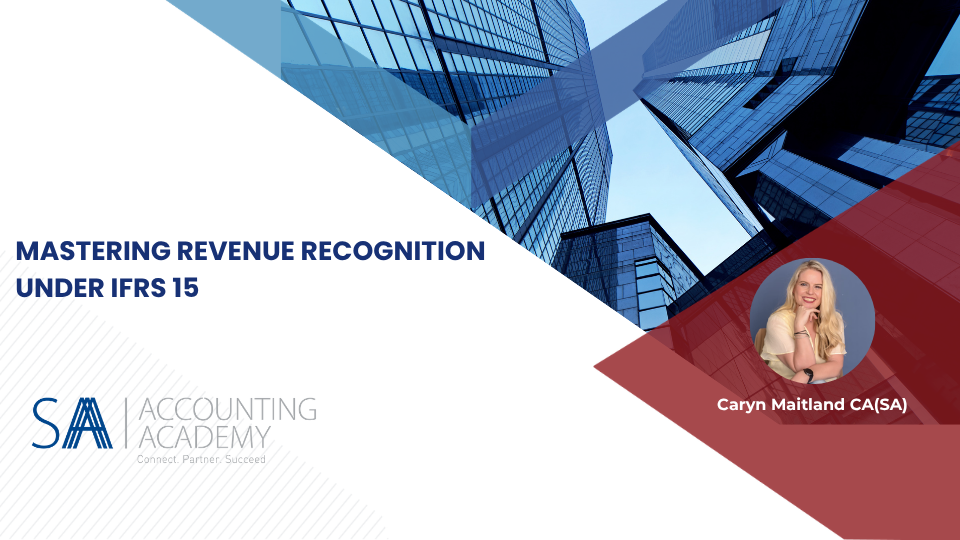 Mastering Revenue Recognition under IFRS 15: A Strategic Guide for SA Practitioners logo
