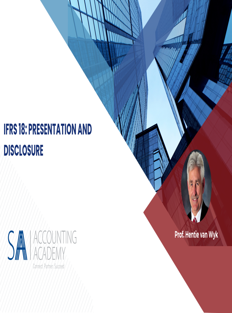 IFRS 18 - The end of creative profit reporting: How the new rules rewrite the income statement logo